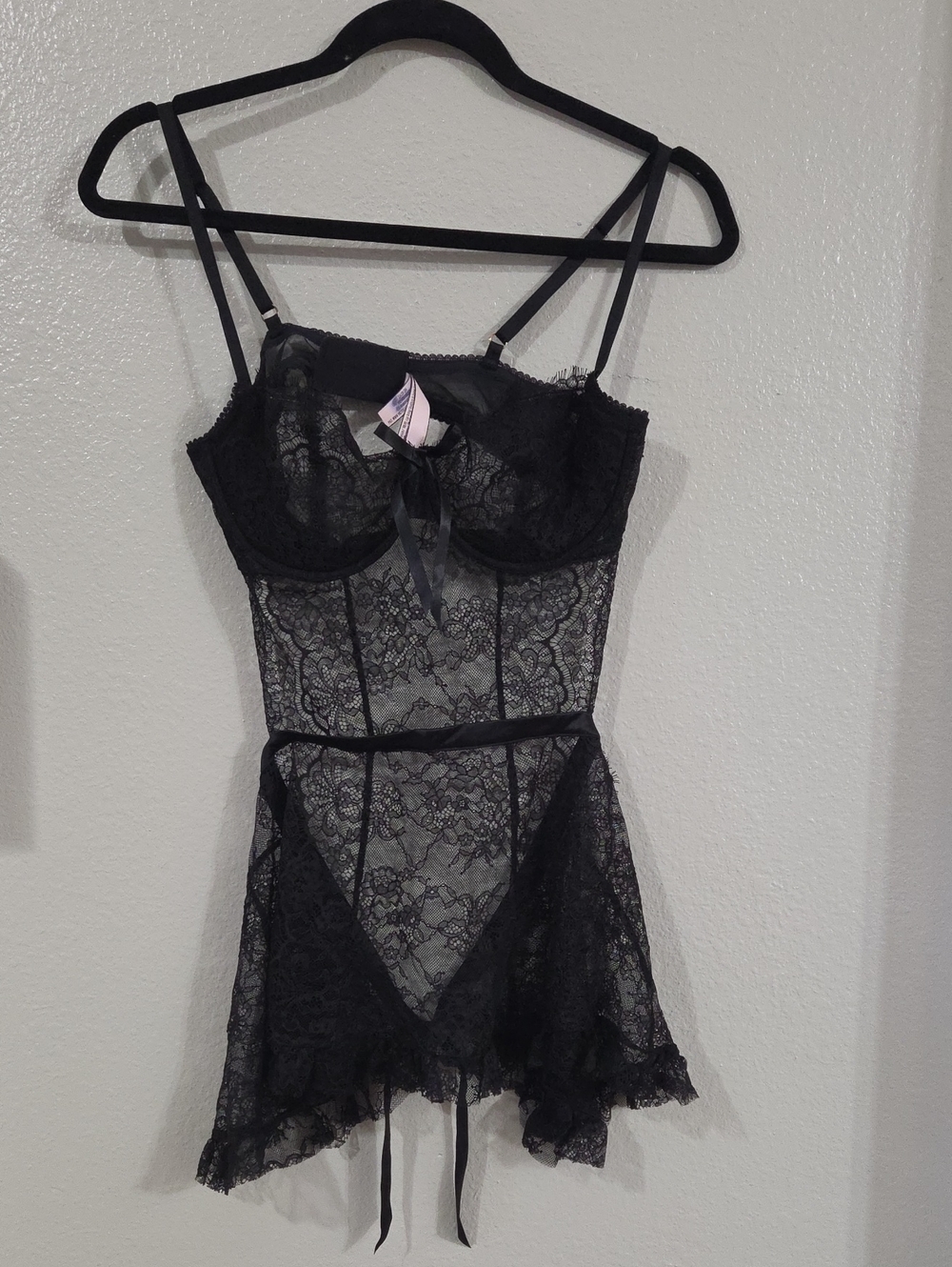 Victoria's Secret Unlined Wicked Lace Apron